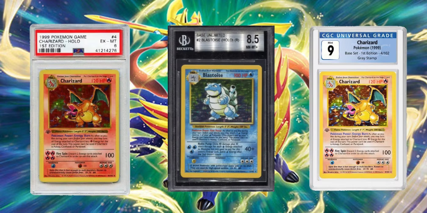 Pokemon Graded Slabs