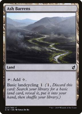 MTG - Commander 2019 - Ash Barrens