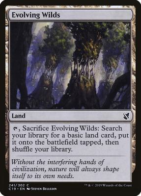 MTG - Commander 2019 - Evolving Wilds