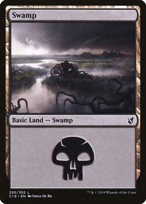 MTG - Commander 2019 - Swamp (295)