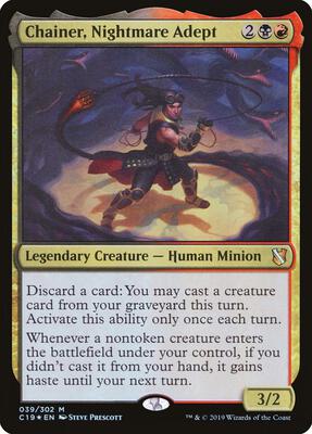 MTG - Commander 2019 - Chainer, Nightmare Adept - Anime Card Craze