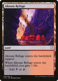 MTG - Commander 2019 - Akoum Refuge - Anime Card Craze