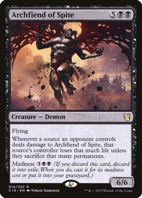 MTG - Commander 2019 - Archfiend of Spite