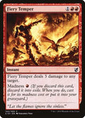 MTG - Commander 2019 - Fiery Temper - Anime Card Craze