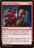 MTG - Commander 2019 - Malevolent Whispers - Anime Card Craze