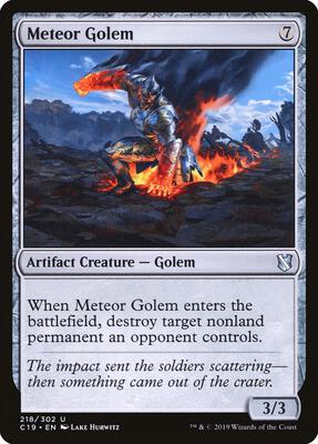 MTG - Commander 2019 - Meteor Golem