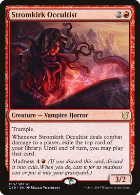 MTG - Commander 2019 - Stromkirk Occultist - Anime Card Craze