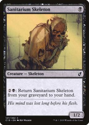 MTG - Commander 2019 - Sanitarium Skeleton