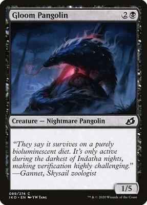 Magic: The Gathering - Ikoria: Lair of Behemoths - Gloom Pangolin - Common - Normal