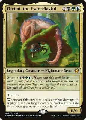 Magic: The Gathering - Commander 2020 - Otrimi, the Ever-Playful - Mythic - Foil