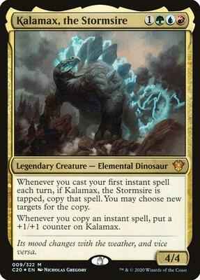 Magic: The Gathering - Commander 2020 - Kalamax, the Stormsire - Mythic - Foil