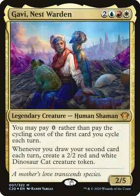 Magic: The Gathering - Commander 2020 - Gavi, Nest Warden - Mythic - Foil