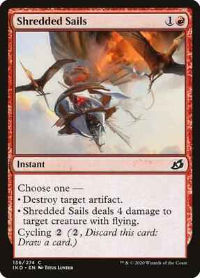 Magic: The Gathering - Ikoria: Lair of Behemoths - Shredded Sails - Common - Normal