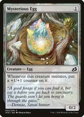 Magic: The Gathering - Ikoria: Lair of Behemoths - Mysterious Egg - Common - Normal