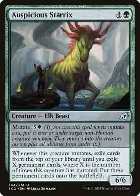 Magic: The Gathering - Ikoria: Lair of Behemoths - Auspicious Starrix - Uncommon - Normal