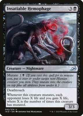 Magic: The Gathering - Ikoria: Lair of Behemoths - Insatiable Hemophage - Uncommon - Normal