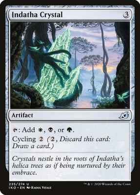 Magic: The Gathering - Ikoria: Lair of Behemoths - Indatha Crystal - Uncommon - Normal