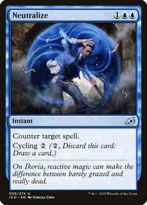 Magic: The Gathering - Ikoria: Lair of Behemoths - Neutralize - Uncommon - Normal