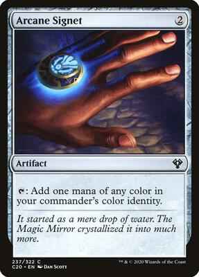 Magic: The Gathering - Commander 2020 - Arcane Signet - Common - Normal