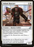 Magic: The Gathering - Ikoria: Lair of Behemoths - Valiant Rescuer - Uncommon - Normal
