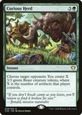 Magic: The Gathering - Commander 2020 - Curious Herd - Rare - Normal