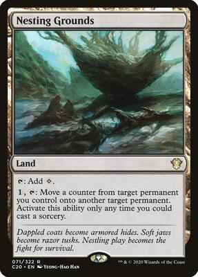 Magic: The Gathering - Commander 2020 - Nesting Grounds - Rare - Normal
