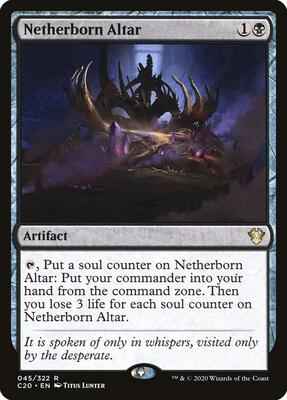 Magic: The Gathering - Commander 2020 - Netherborn Altar - Rare - Normal