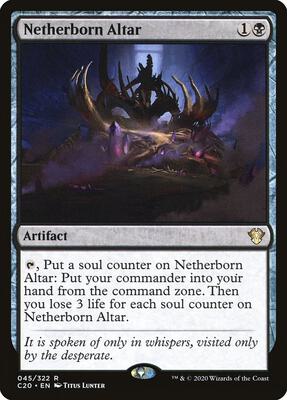 Magic: The Gathering - Commander 2020 - Netherborn Altar - Rare