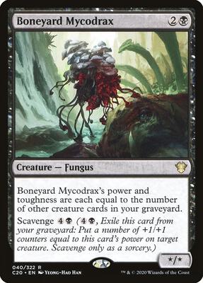Magic: The Gathering - Commander 2020 - Boneyard Mycodrax - Rare