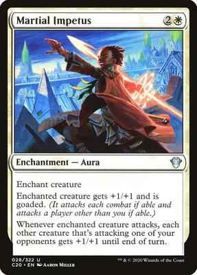 Magic: The Gathering - Commander 2020 - Martial Impetus - Uncommon - Normal