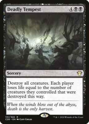 Magic: The Gathering - Commander 2020 - Deadly Tempest - Rare - Normal