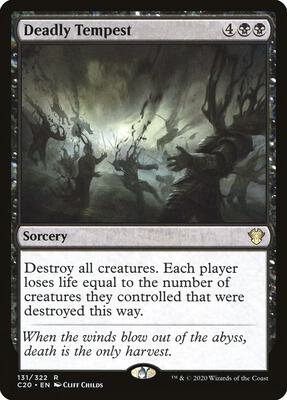 Magic: The Gathering - Commander 2020 - Deadly Tempest - Rare