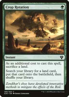 Magic: The Gathering - Commander 2020 - Crop Rotation - Common - Normal