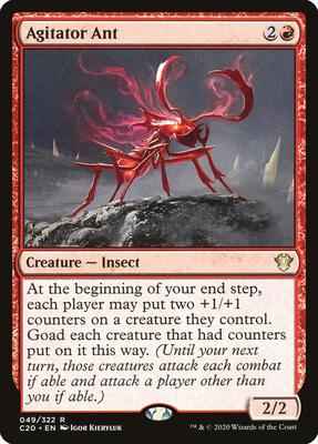Magic: The Gathering - Commander 2020 - Agitator Ant - Rare - Normal