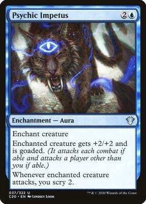 Magic: The Gathering - Commander 2020 - Psychic Impetus - Uncommon