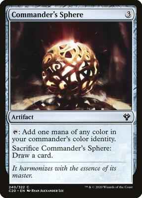 Magic: The Gathering - Commander 2020 - Commander's Sphere - Common - Normal