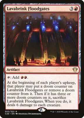 Magic: The Gathering - Commander 2020 - Lavabrink Floodgates - Rare - Normal
