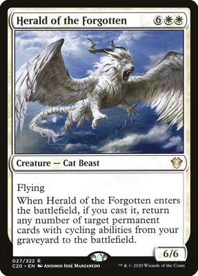 Magic: The Gathering - Commander 2020 - Herald of the Forgotten - Rare
