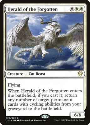 Magic: The Gathering - Commander 2020 - Herald of the Forgotten - Rare - Normal