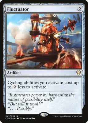 Magic: The Gathering - Commander 2020 - Fluctuator - Rare - Normal