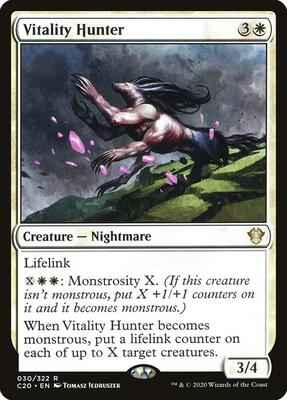 Magic: The Gathering - Commander 2020 - Vitality Hunter - Rare - Normal
