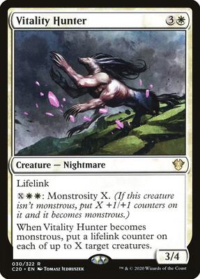 Magic: The Gathering - Commander 2020 - Vitality Hunter - Rare
