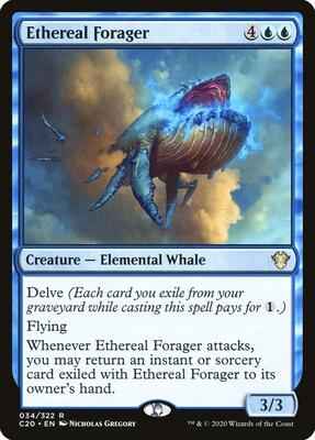 Magic: The Gathering - Commander 2020 - Ethereal Forager - Rare - Normal