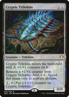 Magic: The Gathering - Commander 2020 - Cryptic Trilobite - Rare - Normal