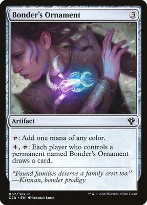 Magic: The Gathering - Commander 2020 - Bonder's Ornament - Common