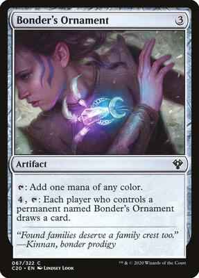 Magic: The Gathering - Commander 2020 - Bonder's Ornament - Common - Normal