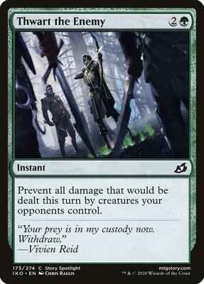 Magic: The Gathering - Ikoria: Lair of Behemoths - Thwart the Enemy - Common - Normal