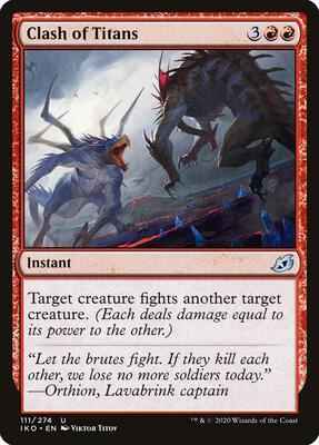 Magic: The Gathering - Ikoria: Lair of Behemoths - Clash of Titans - Uncommon - Normal