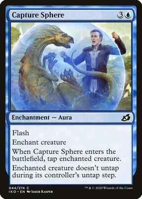 Magic: The Gathering - Ikoria: Lair of Behemoths - Capture Sphere - Common - Normal - JAPANESE