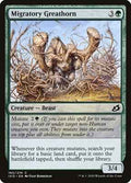 Magic: The Gathering - Ikoria: Lair of Behemoths - Migratory Greathorn - Common - Normal